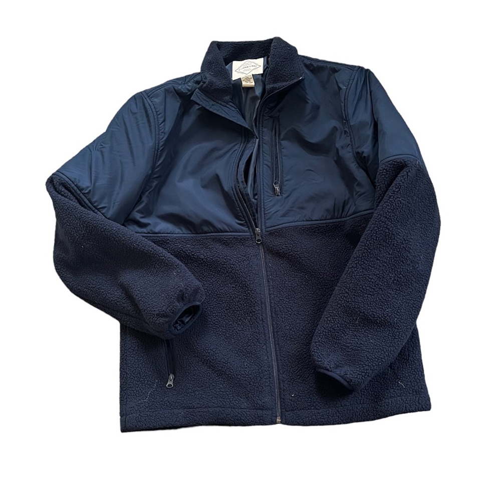 St John’s Bay full zip navy jacket